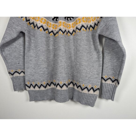 Fair Isle Cat Sweater Size XXL Halloween Witchy Novelty Autumn Fall Runs Small - Picture 5 of 8